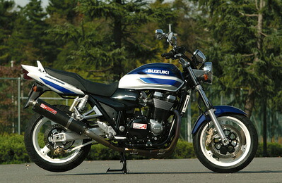 バイク用品 マフラー ヤマモトレーシング ヤマモト.R チタン4-2-1 カーボンサイレンサー GSX1400 -04 31400-21TCB 4521717200713