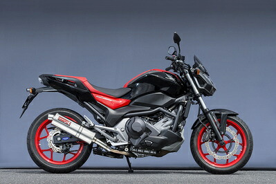 バイク用品 マフラーヤマモトレーシング ヤマモト.R スリップオン オーバル NC750X S 16-10755-01NOB 4521717007350｜バイク・バイク用品はとやグループ