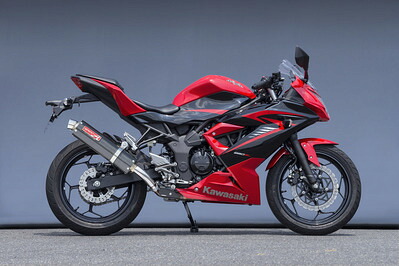 バイク用品 マフラーヤマモトレーシング ヤマモト.R スリップオン カーボン Ninja250SL 15-40254-01NCB 4521717301137|バイク・バイク用品はとやグループ