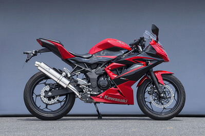 バイク用品 マフラー ヤマモトレーシング ヤマモト.R スリップオン チタン Ninja250SL 15- 40254-01NTB 4521717301144