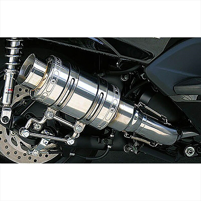 バイクパーツ マフラー ウイルズウィン アトミックショートマフラー/バズーカー 222-12-02 4547567450269 FORZA(MF08)