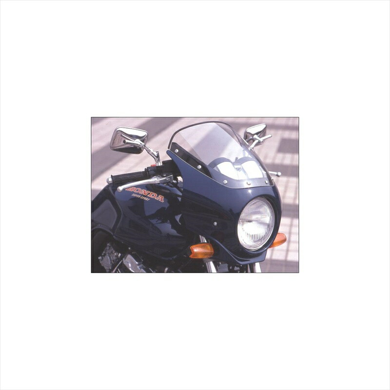 バイクパーツ 外装シックデザイン マスカロード Rブルー/Sシルバー/クリア MQ02-RBL/SSV 4547424999825CB400SF|バイク・バイク用品はとやグループ