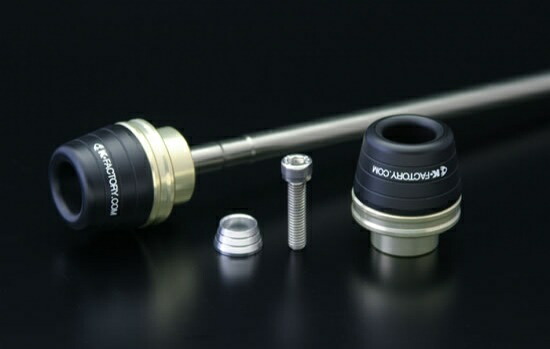K-FACTORY フロントアクスルスライダー 999/749・916/996/998 《ケイファクトリー 000LZBI051B》｜バイク・バイク用品はとやグループ
