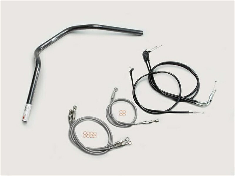 バイク用品 ハンドルハリケーン HURRICANE POLICE 3型 ハンドルSETH302-067B 4936887081732取寄品|バイク・バイク用品はとやグループ