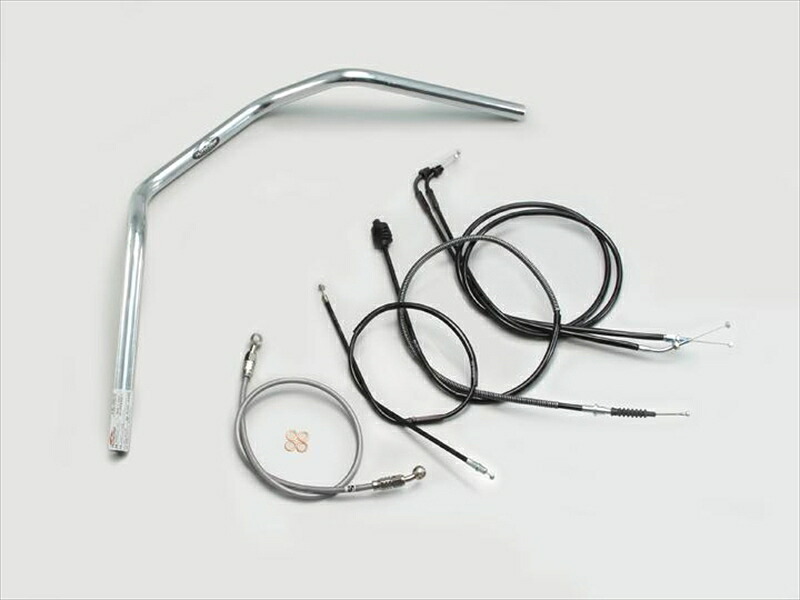 バイク用品 ハンドルハリケーン HURRICANE 150アップ2型 ハンドルSETH304-012C 4936887246841取寄品|バイク・バイク用品はとやグループ