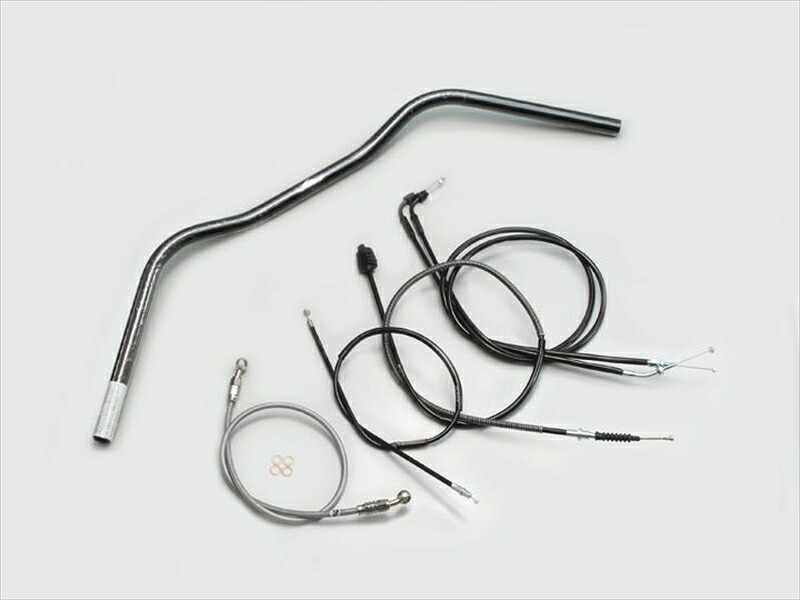 バイク用品 ハンドルハリケーン HURRICANE ワイドローオールド1型 ハンドルSETH304-076B 4936887413120取寄品|バイク・バイク用品はとやグループ