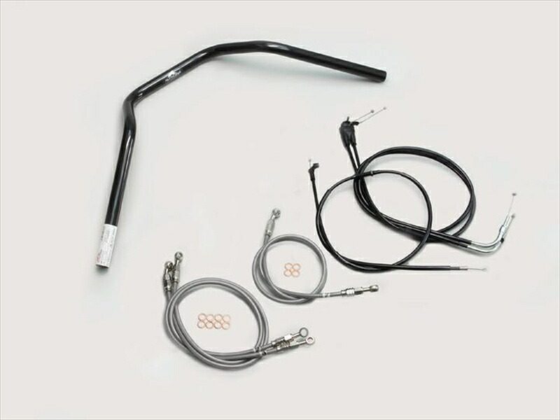 バイク用品 ハンドルハリケーン HURRICANE ナロー3型 ハンドルSETH302-047B 4936887483574取寄品|バイク・バイク用品はとやグループ