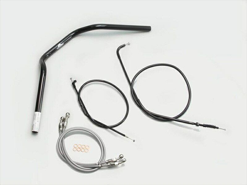 バイク用品 ハンドルハリケーン HURRICANE ＰＯＬＩＣＥ ２型 ハンドルSETH303-070B 4936887548938取寄品｜バイク・バイク用品はとやグループ