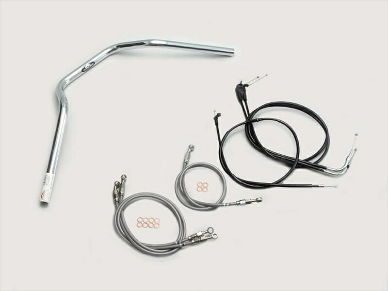 バイク用品 ハンドル ハリケーン HURRICANE ＰＯＬＩＣＥ ３型 ハンドルSET H302-067C 4936887633023 取寄品