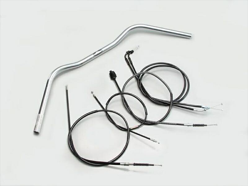 バイク用品 ハンドル ハリケーン HURRICANE ワイドローオールド１型 ハンドルSET H305-076C 4936887670431 取寄品