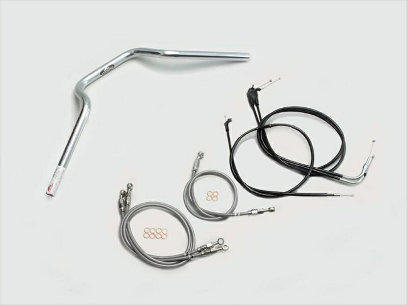 バイク用品 ハンドル ハリケーン HURRICANE クォーター３型 ハンドルSET H302-903C 4936887747638 取寄品