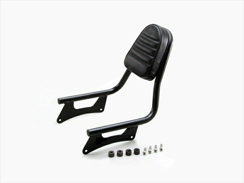 バイクパーツHURRICANE(ハリケーン) バックレスト ブラック HA6410B4936887016260レブル500 17-20 レブル250/S 17-22|バイク・バイク用品はとやグループ