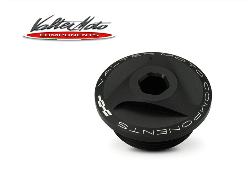 バイクパーツ 外装 VALTERMOTO COMPONENTS(バルターモトコンポーネンツ) オイルフィラーキャップ BLK VMC-TOCX01S 4548664568352