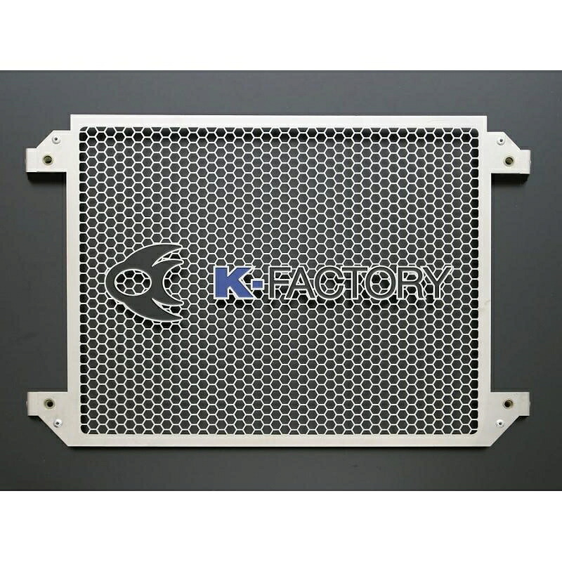 バイクパーツ 冷却系 ケイファクトリー ラジエターコアガードセット ステンレス 304CZAA096Z 4582215516270