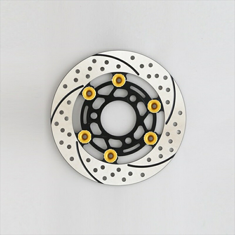 プレミアムレーシングφ220 NSF100ピン:ゴールドET801FR-GD 4589719003848取寄品｜バイク・バイク用品はとやグループ