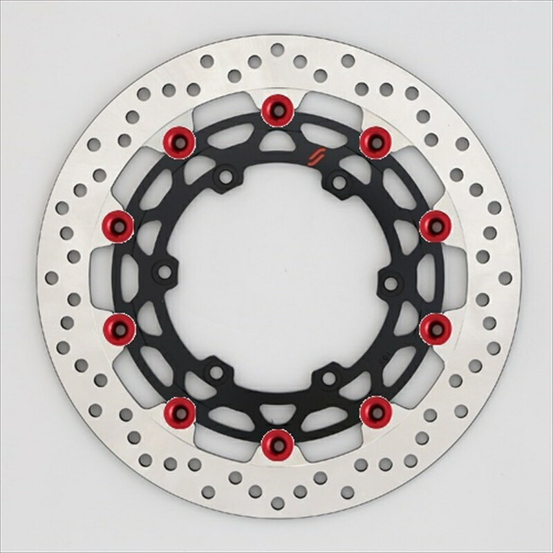 プレミアムR ホール XJR1200 φ320 ピン:レッドLM102F-RD 4589719006917取寄品|バイク・バイク用品はとやグループ