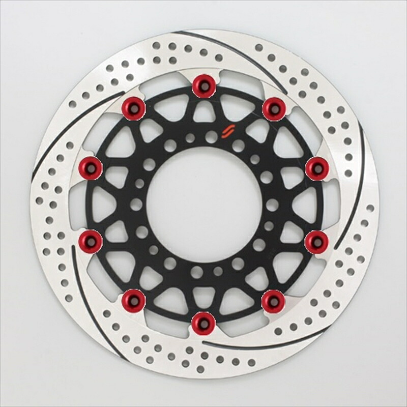 プレミアムR スリット＆ホール R GSX-R1000 09-16 φ310 ピン:レッドEM212FR-RD 4589719012680取寄品｜バイク・バイク用品はとやグループ