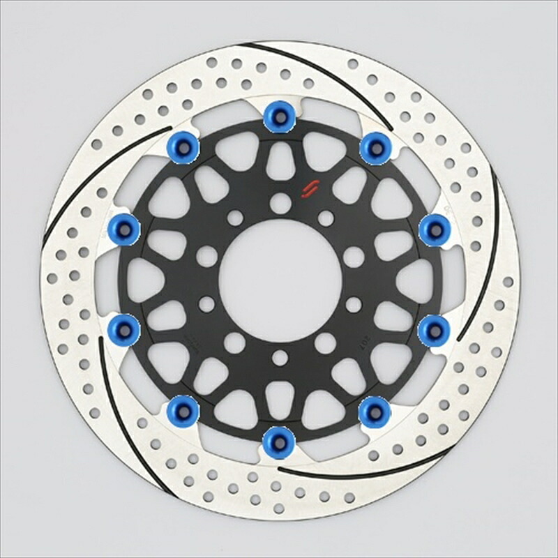 プレミアムR スリット＆ホール R MT-01 φ320 ピン:ブルーEM103FR-BL 4589719017968取寄品｜バイク・バイク用品はとやグループ