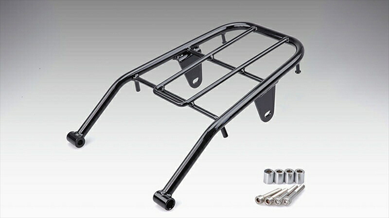 バイクパーツ KIJIMA(キジマ) リアキャリア ブラック210-27614934154157302|バイク・バイク用品はとやグループ