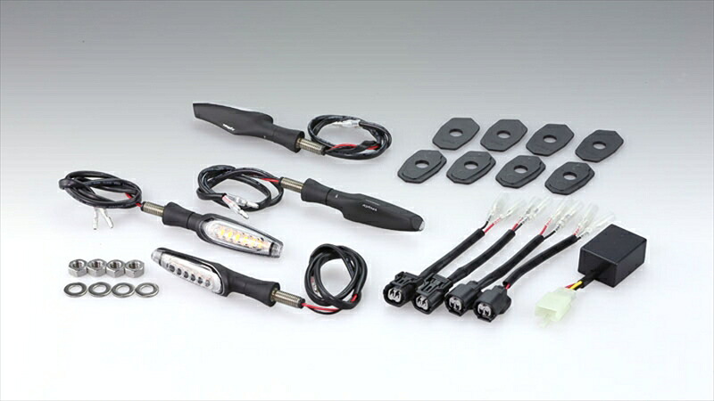 バイクパーツ 電装系KIJIMA(キジマ) LEDシーケンシャルウインカーランプSET219-51834934154461836|バイク・バイク用品はとやグループ