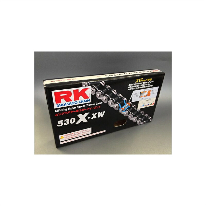 バイクパーツ 駆動系 RK CHAIN(アールケーチェーン) RK530X-XW RK530X-XW-50F 4935531342243