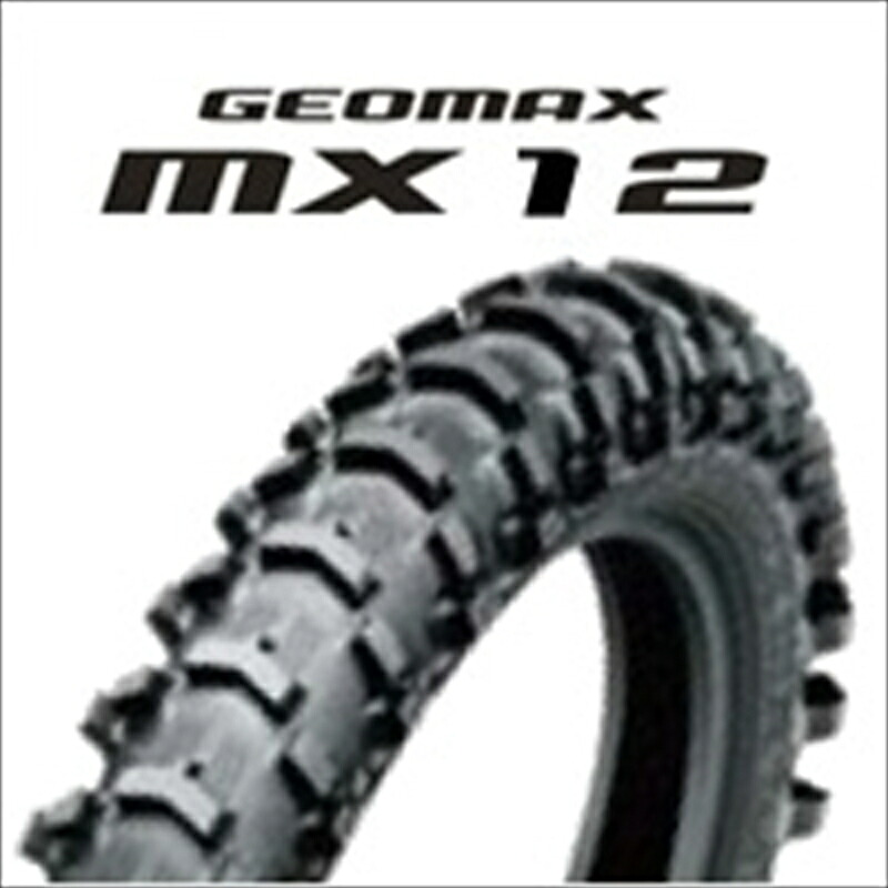 バイクパーツ DUNLOP(ダンロップ) GEOMAX MX12F バイク用タイヤ フロント 1本 327571 4981160690866 80/100-21 51M WT