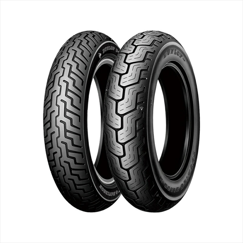 バイクパーツ DUNLOP(ダンロップ) 130/70B18 63H D402F BW バイク用タイヤ フロント 1本 299151 4981160838541 D402
