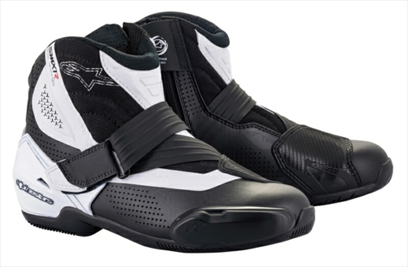 バイク用品 ウェア アルパインスター SMX-1R V2 VENTED BOOTS 12 BK WH 40/25.5 8059175345418 8059175345418 取寄品
