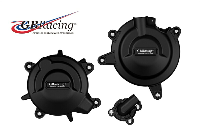 バイクパーツ GBRACING(ジービーレーシング) エンジンカバーセット 3点 EC-ZXR400-2018-SET 5053033014020