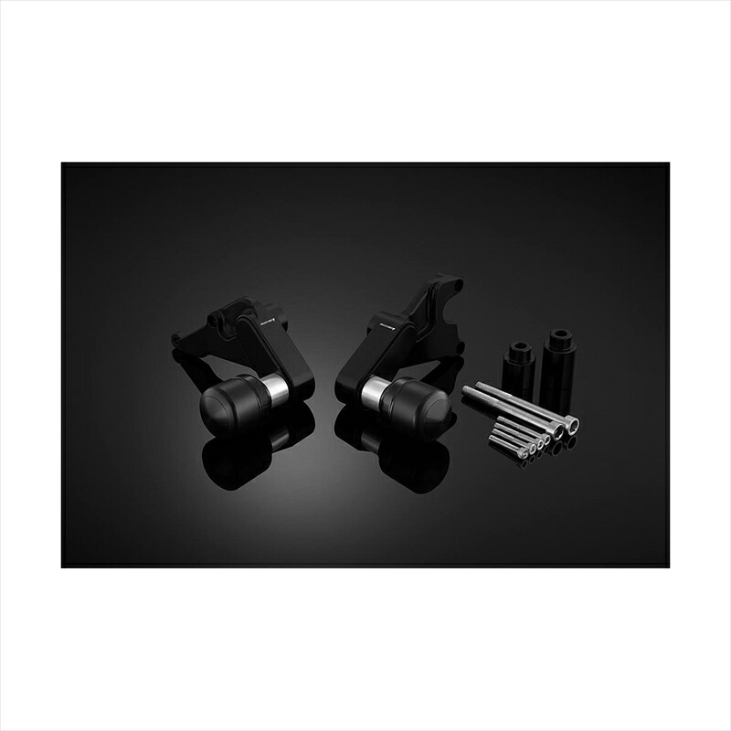 バイクパーツ 外装 バイカーズ フレームガード 左右 ブラック H0568-BLK 4550255640057 CBR650R/CB650R 19-20