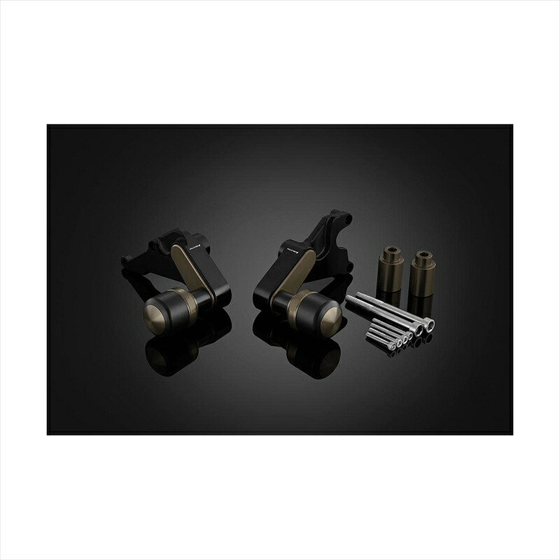 バイクパーツ バイカーズ BIKERS フレームガード 左右 チタン CBR650R/CB650R 21-24 H1004-TIN 4550255640484