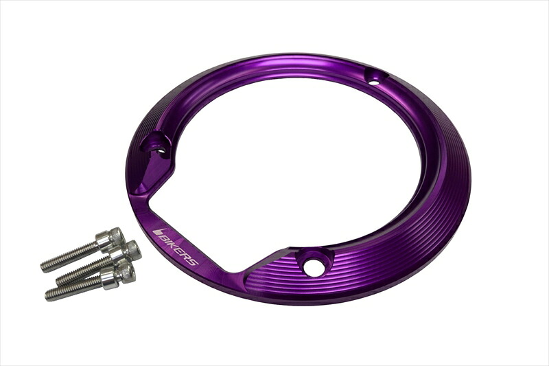 バイクパーツ BIKERS(バイカーズ) フューエルキャップリング パープル Y0432-PUR 4550255649937