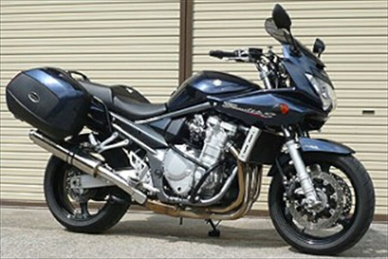 マフラー ZEEX S/O ポリッシュチタン/φ110 BANDIT1250/1250S パニア付 T23-S024-P417 4548664065707 取寄品