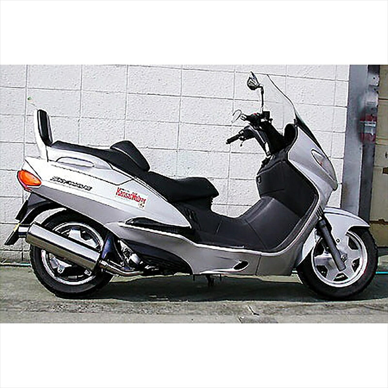 バイクパーツ マフラー ウイルズウィン マーベラスレーシングマフラー 342-02-01 4547424278364 SKYWAVE250(CJ41/42)