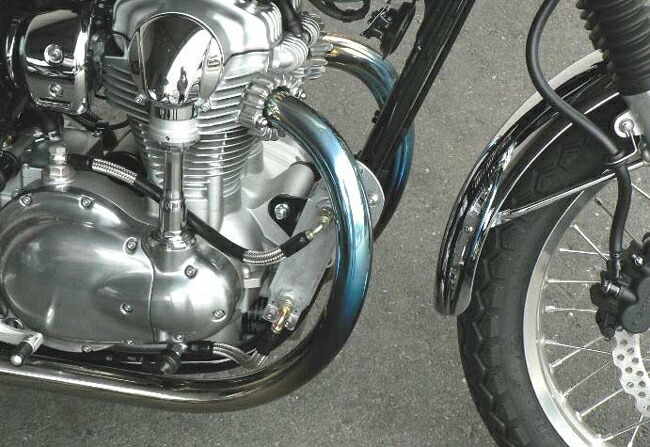 バイク用品 マフラー ビート BEET エキゾーストパイプ左 8001-KA9-01 4582346489979