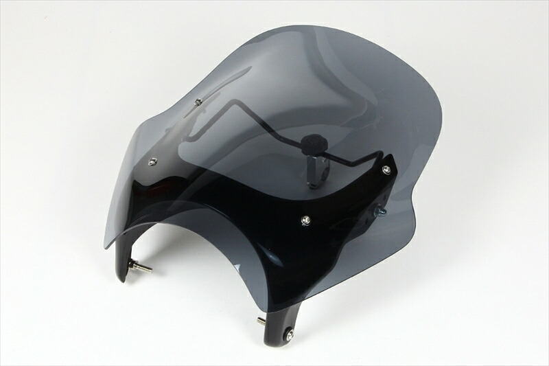 バイクパーツCHIC DESIGN(シックデザイン) GUYRAシールド スモーク #L GS34BL/24548664680221｜バイク・バイク用品はとやグループ