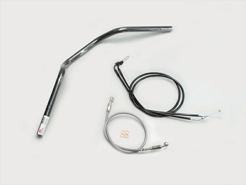 バイク用品 ハンドルハリケーン HURRICANE ヨーロピアン2型 ハンドルSETH304-071B 4936887788778取寄品|バイク・バイク用品はとやグループ