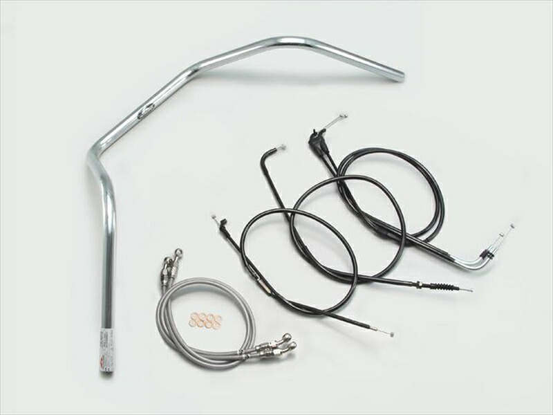 バイク用品 ハンドル ハリケーン HURRICANE ２５０ドレッサー ハンドルSET H303-081C 4936887818338 取寄品