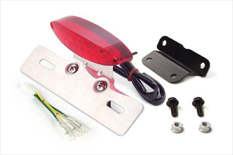 バイクパーツ 外装 SP TAKEGAWA(スペシャルパーツタケガワ) LEDスリムテールランプキット レッド 09-03-1943 4514162134108
