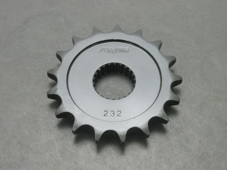 バイク用品 駆動系 SUNSTAR サンスター フロントスプロケット 428-17T SRX400 (90-) SRX600(90-) 23217 4562116116366 取寄品