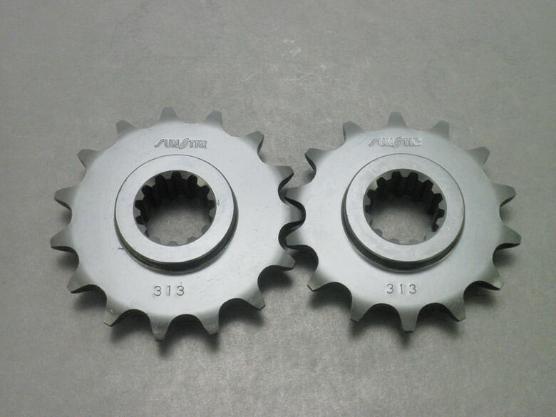 バイク用品 駆動系 サンスター SUNSTAR フロントスプロケット 520-14T HORNET250 VTR250 JADE250 V-TWIN MAGNA XELVIS 31314 4562116118308