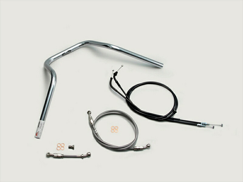 バイク用品 ハンドル ハリケーン HURRICANE ナロー5型 ハンドルSET H037-049C 4936887021998 取寄品
