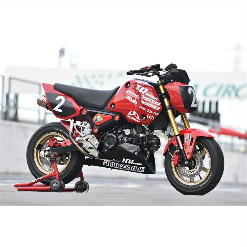 楽天市場】GROM（グロム）JC92 TT-Formula RS フルチタンマフラー