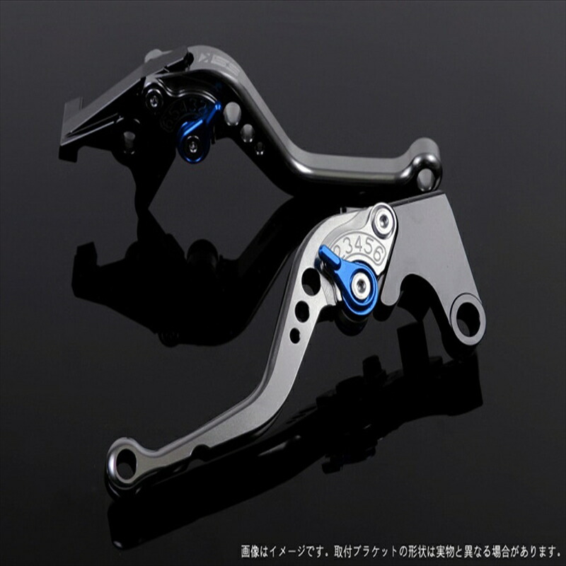 【5日前後で発送】 バイク用品 ハンドル エスエスケイ スピードラ アジャストレバー スタンダード ショート チタン/ブルー SV650/S 99-10 V-ストローム650/DL650 04-10 SU0404016-BE 4589995455256 取寄品 8,571円