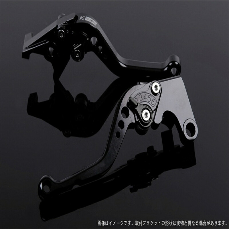 【5日前後で発送】 バイク用品 ハンドル エスエスケイ スピードラ アジャストレバー スタンダード ショート ブラック/ブラック SV650/S 99-10 V-ストローム650/DL650 04-10 SU0404011-BK 4589995460472 取寄品
