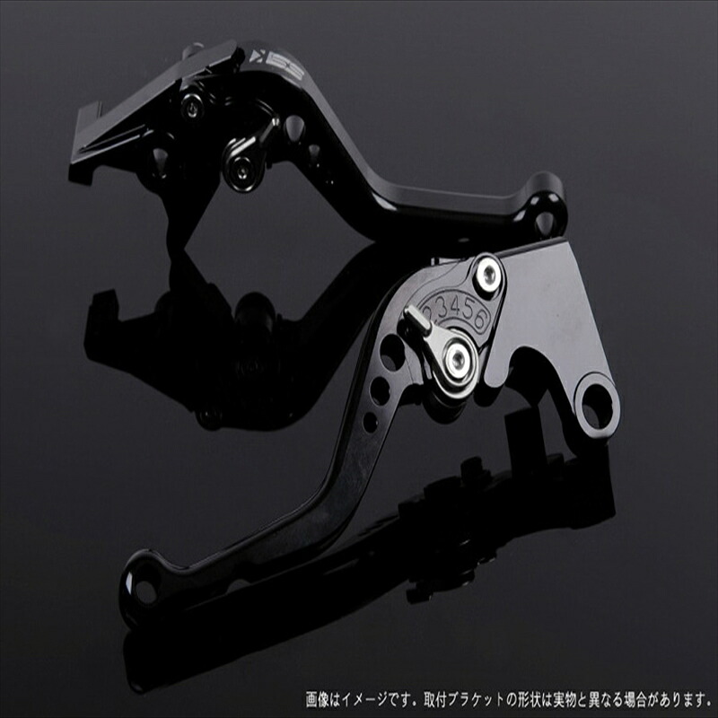 【5日前後で発送】 バイク用品 ハンドル エスエスケイ スピードラ アジャストレバー スタンダード ショート ブラック/チタン SV650/S 99-10 V-ストローム650/DL650 04-10 SU0404011-TM 4589995460526 取寄品