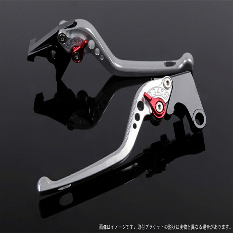 バイク用品 ハンドルエスエスケイ スピードラ アジャストレバー 3D ロング シルバー/レッド CB400SF REVO/SB NC42 ABS車 14-HO0404617-RD 4589995465767取寄品｜バイク・バイク用品はとやグループ