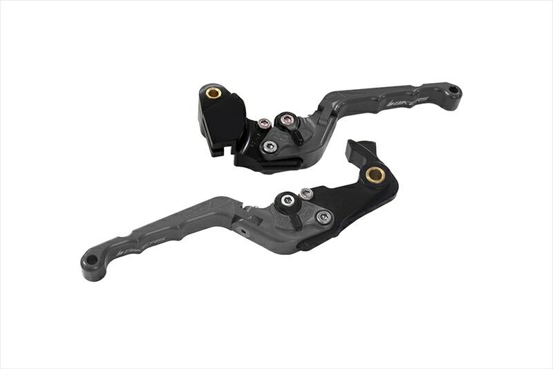 バイクパーツ BIKERS(バイカーズ) レバーセット 可倒式 カーブタイプ グレー K0514-GRY 4550255673277