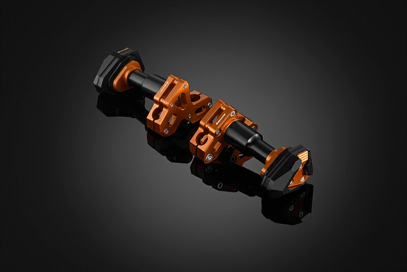 バイクパーツ BIKERS(バイカーズ) フレームガード 左右 オレンジゴールド K0330-OGD 4550255673420