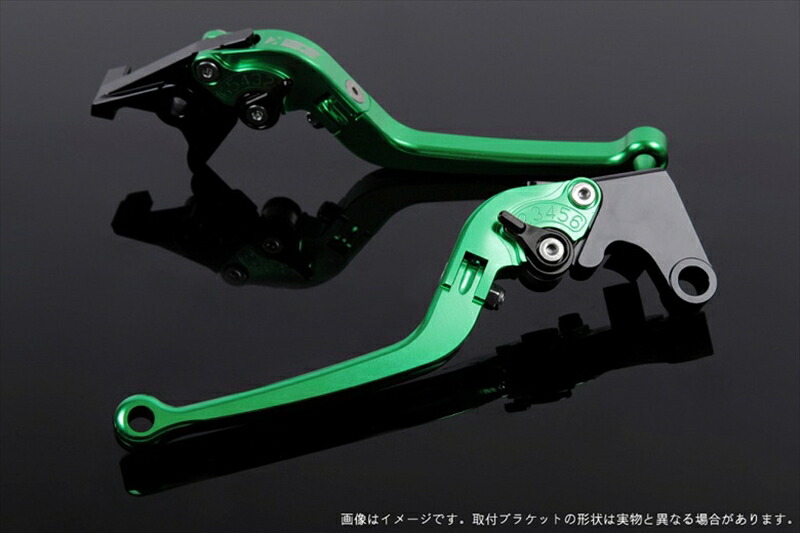 【5日前後で発送】 バイク用品 ハンドル エスエスケイ スピードラ アジャストレバー スタンダード可倒式 グリーン/ブラック Z750 07-11 Z800 13-16 KA0403035-BK 4589995414499 取寄品